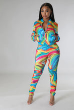 Load image into Gallery viewer, Swirl In Colors Pants Set