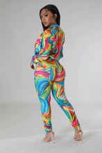 Load image into Gallery viewer, Swirl In Colors Pants Set